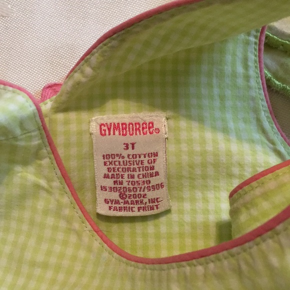 Vintage Gymboree Leapin Lily Pad Short Set Sz 3/3T - Picture 9 of 13